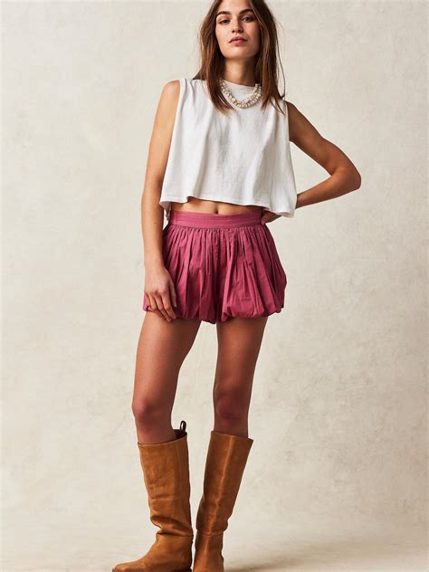 free people bubble shorts|Secret Crush Bubble Shorts .